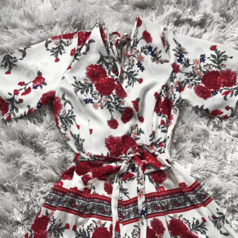 Trixxi Floral Romper